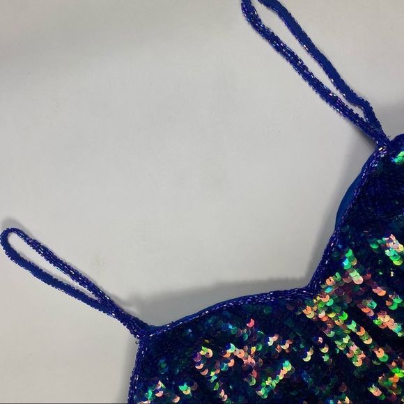 Vintage Adriana Papell Ombré Sequin dress - Picture 9 of 12